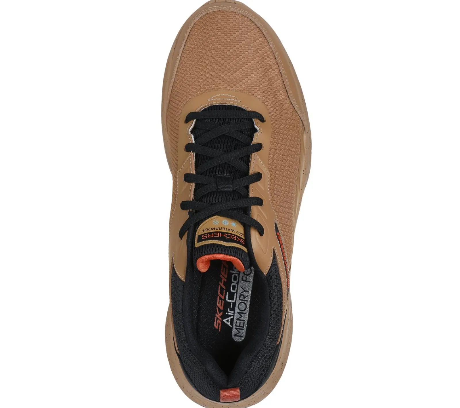 Sapatilhas-SKECHERS Waterproof: Skech-Lite Pro - Ankkor CAMEL / PRETO
