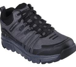 Botas|Sapatilhas-SKECHERS Waterproof: Summits AT - Canobie CARVÃO / PRETO