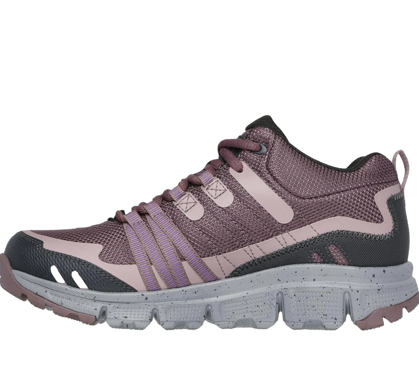 Com Atacadores|Botas-SKECHERS Waterproof: Summits AT - Wynnwood MALVA / MULTICOR