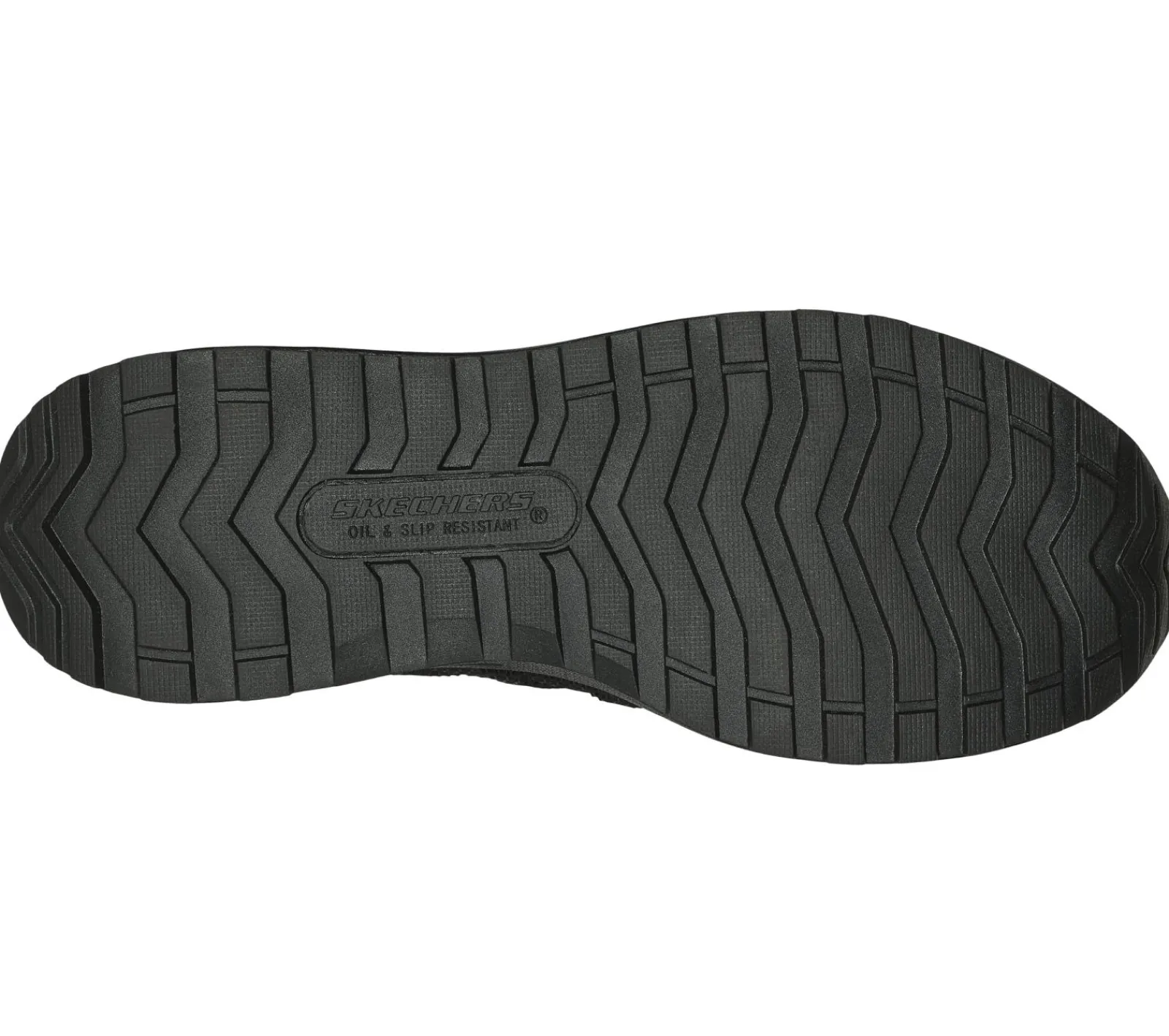 Com Atacadores-SKECHERS Work: Bulklin - Ayak Comp Toe PRETO