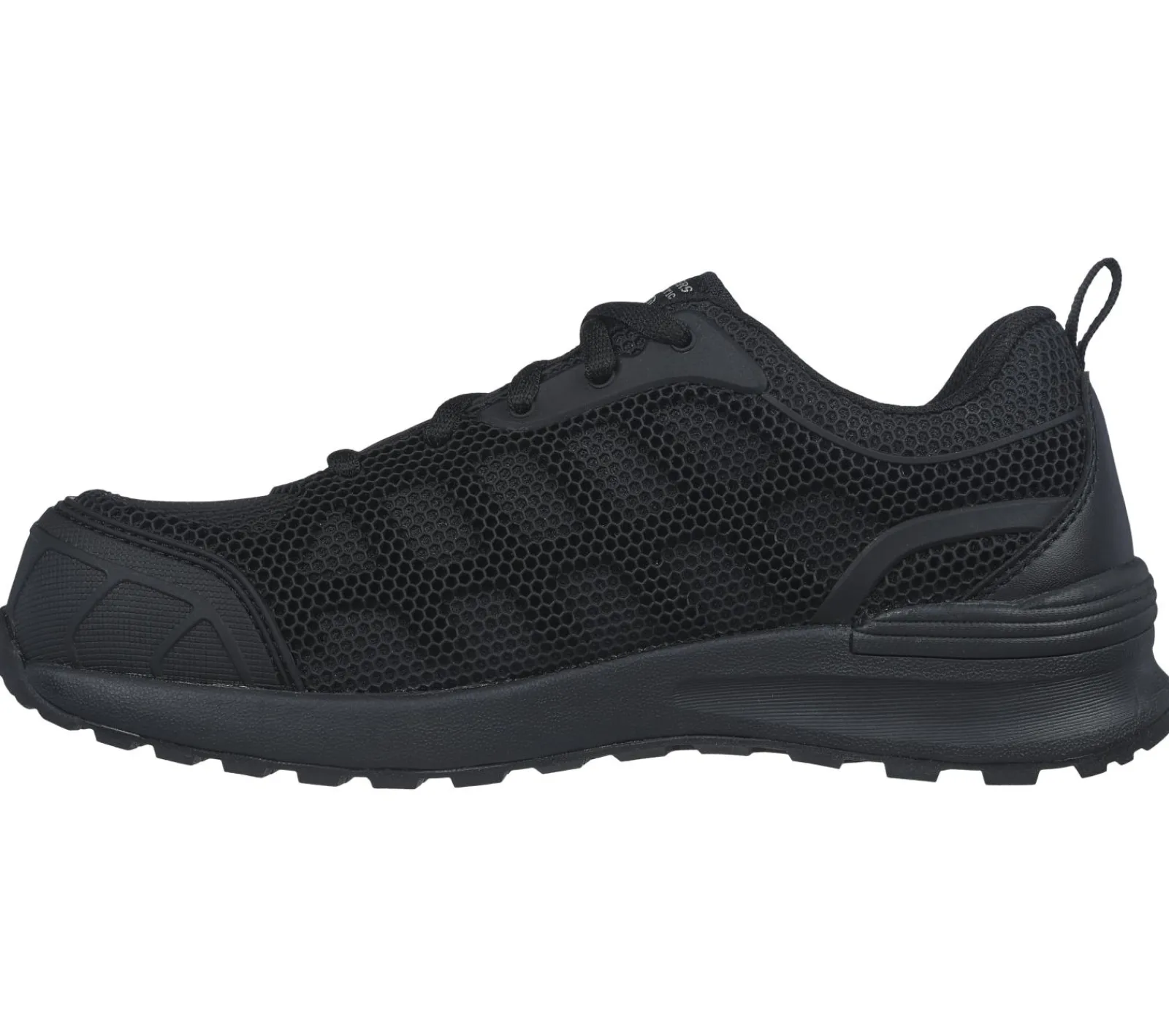 Com Atacadores-SKECHERS Work: Bulklin - Ayak Comp Toe PRETO