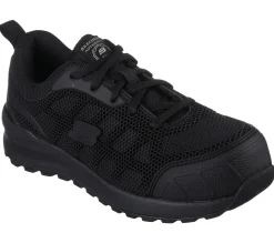 Com Atacadores-SKECHERS Work: Bulklin - Ayak Comp Toe PRETO