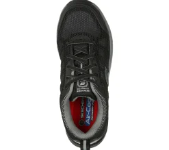 Work & Safety|Com Atacadores-SKECHERS Work: Bulklin - Lyndale Comp Toe PRETO / CINZENTO
