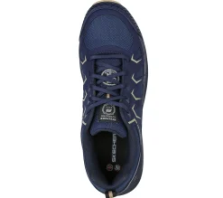 Work & Safety-SKECHERS Work: Malad II Comp Toe NAVY / CAMEL