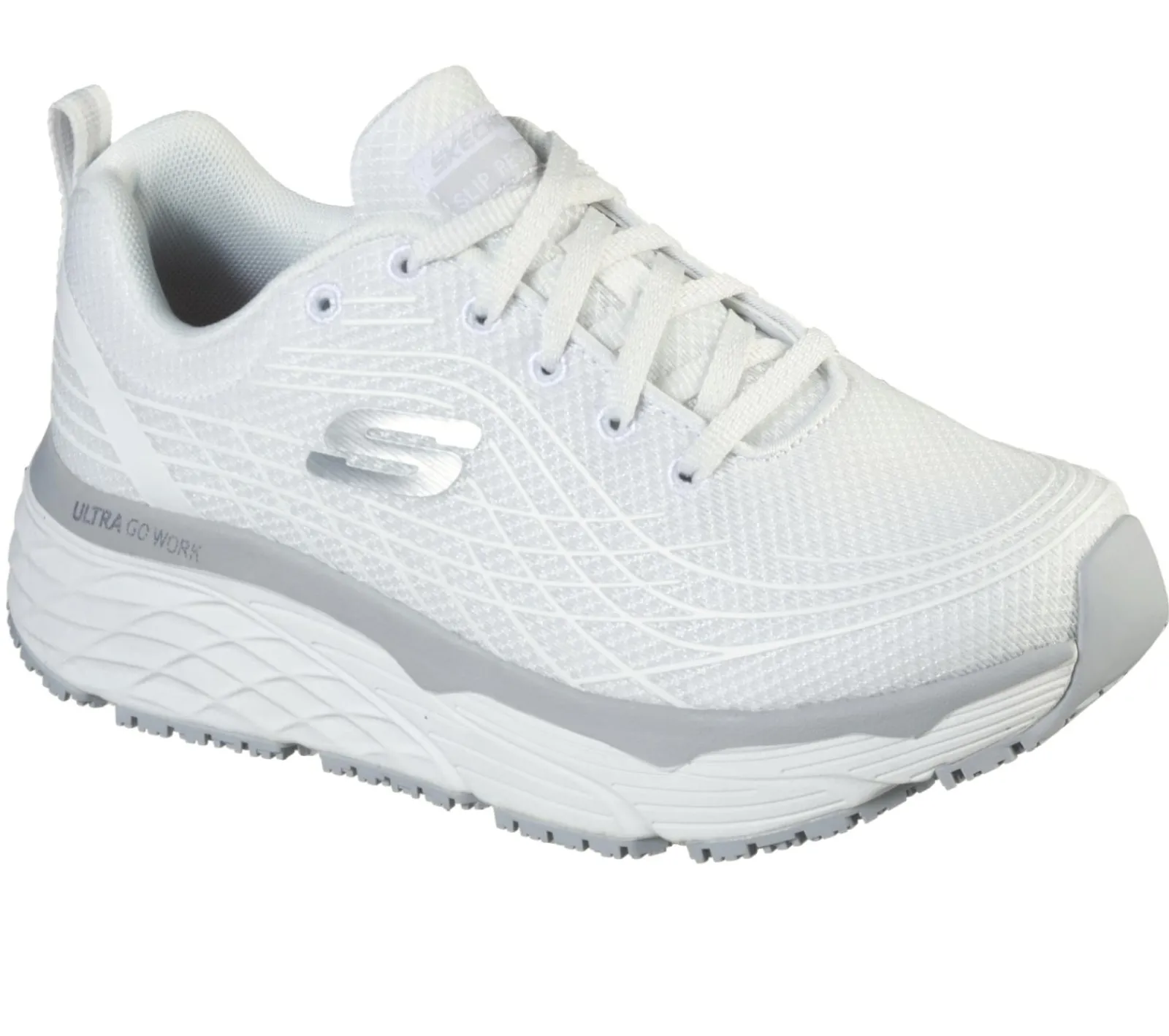 Work & Safety-SKECHERS Work: Max Cushioning Elite SR BRANCO