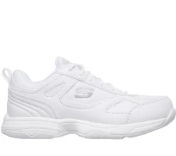 Work & Safety|Com Atacadores-SKECHERS Work Relaxed Fit: Dighton - Bricelyn SR BRANCO
