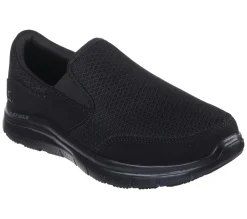 Work & Safety-SKECHERS Work Relaxed Fit: Flex Advantage - McAllen SR PRETO