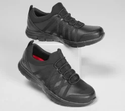 Work & Safety-SKECHERS Work Relaxed Fit: Ghenter - Dagsby SR PRETO