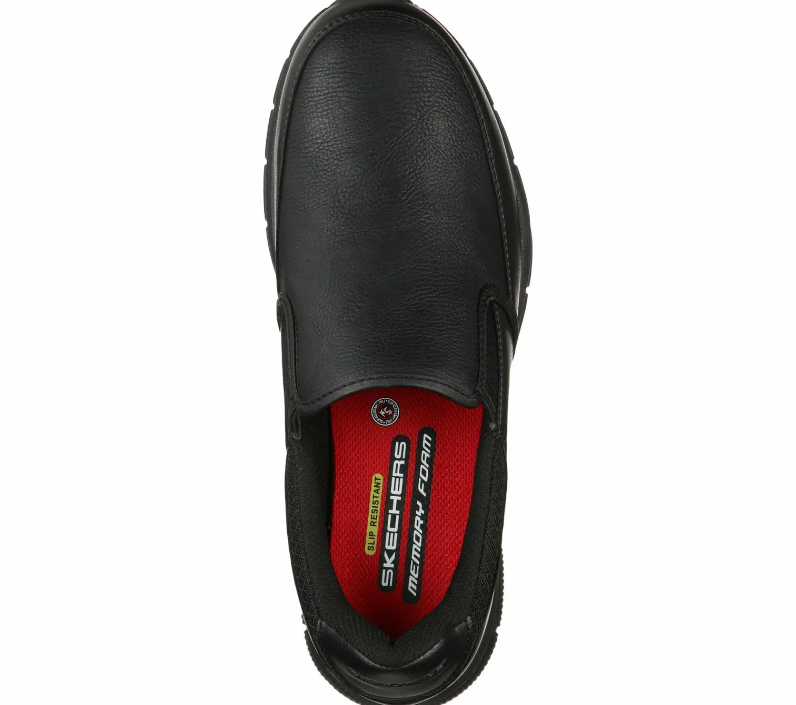 Work & Safety-SKECHERS Work Relaxed Fit: Nampa - Groton SR PRETO