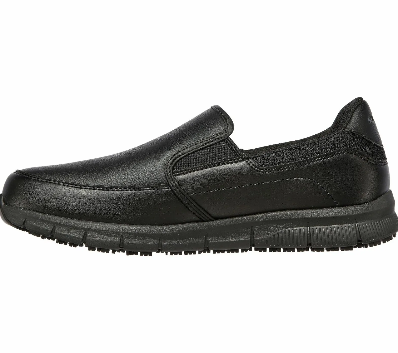 Work & Safety-SKECHERS Work Relaxed Fit: Nampa - Groton SR PRETO