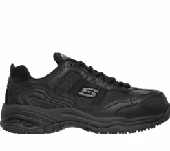 Work & Safety-SKECHERS Work Relaxed Fit: Soft Stride - Grinnell PRETO