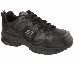 Work & Safety-SKECHERS Work Relaxed Fit: Soft Stride - Grinnell PRETO
