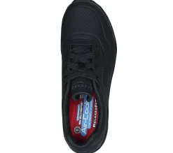 Com Atacadores|Sapatilhas Casuais-SKECHERS Work: Uno SR PRETO