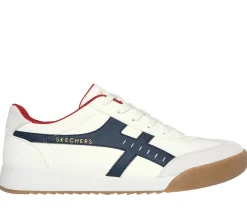 Sapatilhas Casuais-SKECHERS Zinger - Manzanilla Totale BRANCO / NAVY
